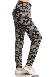 Leggings Depot Women's Popular Print High Waist Premium Jogger Track Pants(S-3X) BAT1