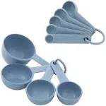 KitchenAid Measuring Cups And Spoon Set Blue Velvet