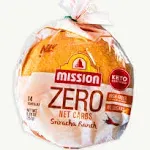 Mission Zero Net Carbs Sriracha Ranch Tortillas