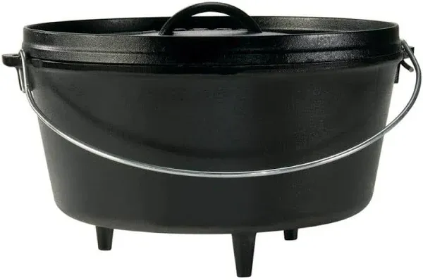 Lodge Cast Iron 6 qt Camp Dutch Oven