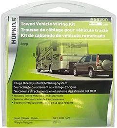 Hopkins Towing Solution 56200 Plug-In Simple; Towed Vehicle Wiring Kit