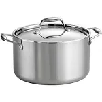 Tramontina Gourmet Tri-Ply Clad 6 Qt Covered Sauce Pot