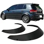 Universal 90mm Wide Rear Fender Flares Body Wheel Arches 2PCS- PP