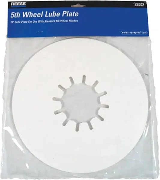 5th Wheel Lube Plate 10in