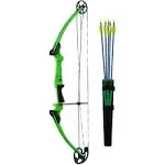 Genesis Archery Green Original Target Practice Bow Kit, Right Handed (Used)