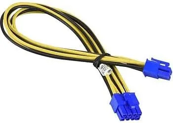 Kompatible with Supermicro CBL-PWEX-1028 Internal Power Cable Connector: 8-Pin (CPU) to 8-Pin (CPU) for GPUs, 30cm