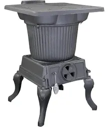 US Stove Wood-Burning Defender Stove on Legs