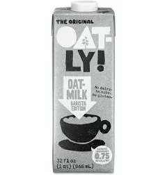 OATLY (12 PACK) Barista Edition Oat Milk 32 fl oz Plant-Based BB 01/25 11122802