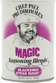 Chef Paul Blackened Steak Magic Seasoning 20 ounces