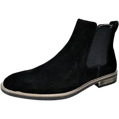 Bruno Marc Men's Suede Leather Chelsea Ankle Boots