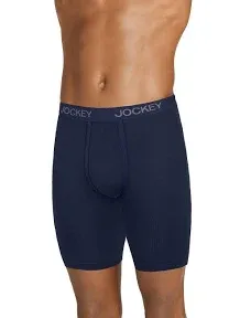 Jockey Chafe Proof Pouch Ultra Soft Modal 8.5" Long Leg Boxer Brief