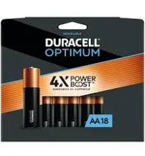 Duracell Optimum Alkaline AA Batteries