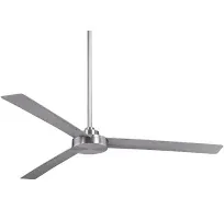 MinkaAire Roto 52" Ceiling Fan with Wall Control System - Distressed Koa