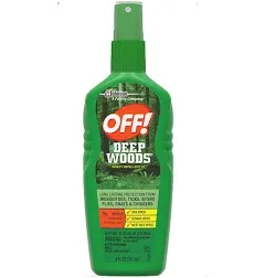 OFF! Deep Woods Insect Repellent VII Spritz, Bug Spray with Long Lasting Protection from Mosquitoes, 6 oz