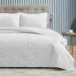 Quilt Set Ultrasonic Lightweight Bed Decor Coverlet Set Comforter Bedding Cover