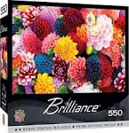 Brilliance - Beautiful Blooms 550 Piece Jigsaw Puzzle