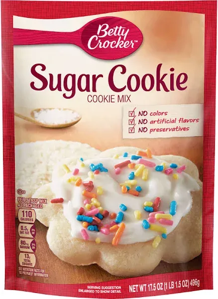 Betty Crocker Cookie Mix Sugar