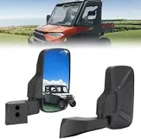 #2889241 UTV Rear View Side Mirrors Door Mounted or Polaris Ranger 1000 XP 18-25