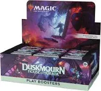 Magic The Gathering Duskmourn House of Horror Play Booster