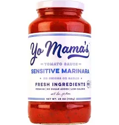 Marinara Pasta Sauce Yo Mama's Foods