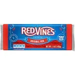 Red Vines Licorice, Original Red Flavor, 5oz Tray, Soft & Chewy Candy Twists