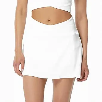 BEACH HOUSE Sport Delia High Waisted Swimsuit Skort — Swim, Tennis, Pickleball Skirt with Pocket in Under Shorts