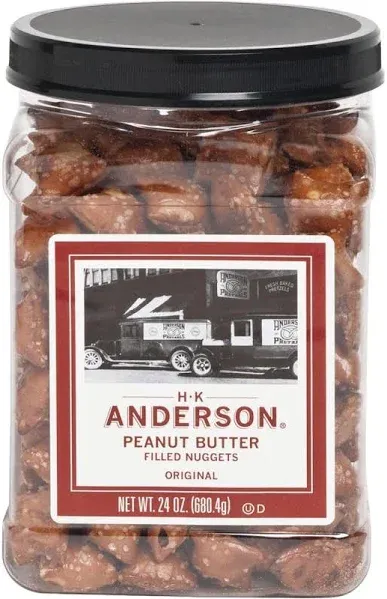 Anderson Bakery Peanut Butter Nuggets Pretzel, 24-oz. (2 Pack)