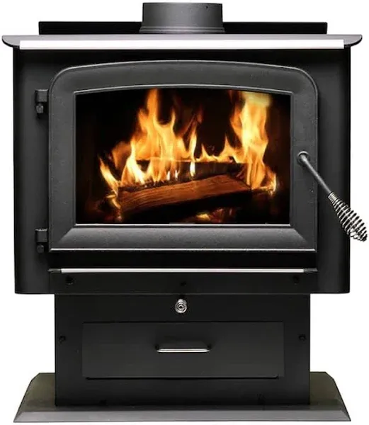 Ashley 2,500 Sq. Ft. Pedestal Wood Stove AW2520E-P