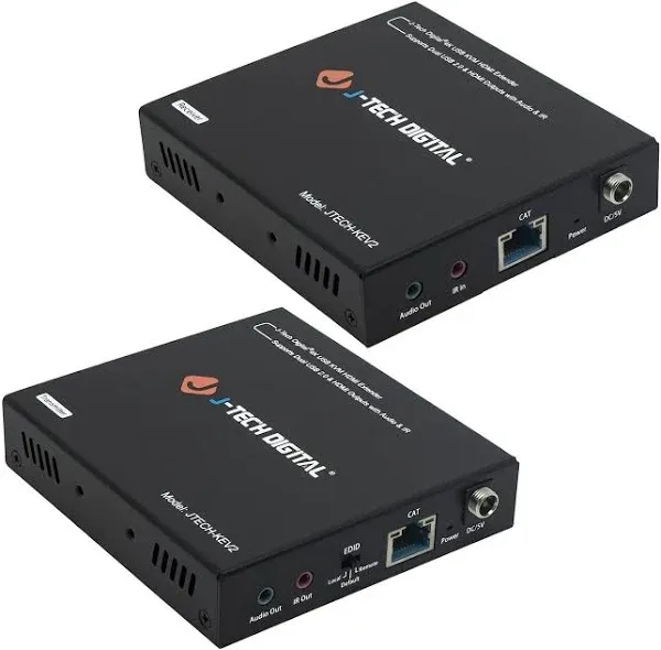 J-Tech Digital 4K USB KVM HDMI Extender