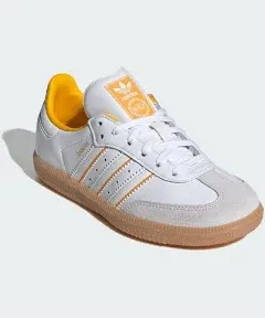 adidas Kids' Samba OG Shoes Cloud White