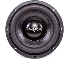 NEW SKAR AUDIO IX-8 D2 8&#034; 300 WATT MAX POWER DUAL 2 OHM CAR SUBWOOFER