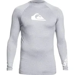 Men&#x27;s Standard All Time Long Sleeve Rashguard UPF 50 Sun Protection Surf Shirt