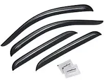 Goodyear Shatterproof in-Channel Window Deflectors for Toyota Sienna 2021-2024, Rain Guards, Window Visors for Cars, Vent Deflector, Car Accessories, 4 pcs - GY007837