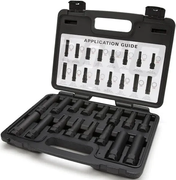 Steelman 78537 16 Piece Locking Lug Key Master Set