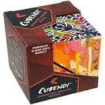 Cubendi Scribble Magnetic Puzzle Cube Multicolored 12 pc