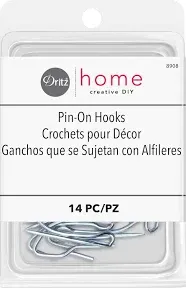 Dritz Home Pin-On Drapery Hooks