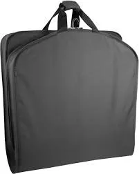 WallyBags 52" Deluxe Travel Garment Bag - Black