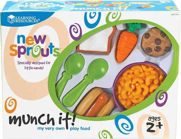 Learning Resources New Sprouts Munch It! Pretend Play Food  NEW