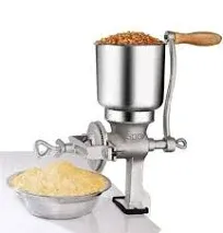 Hand Crank Grain Mill, Table Clamp Manual Corn Grain Grinder Cast Iron Mill Grinder for Grinding Nut Spice Wheat Coffee Home Kitchen Commercial Use