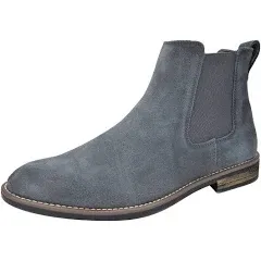 Bruno Marc Men's Suede Leather Chelsea Ankle Boots