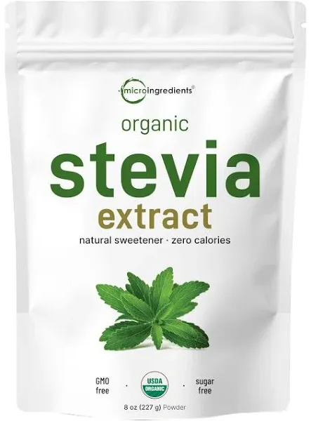 Pure Organic Stevia Powder Grade Stevia Green Leaf Extract Reb-A