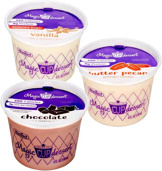 Magic Cup Classic Variety Pack Frozen Dessert 4 oz. Cup 18-Pack