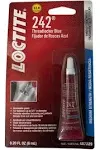 Loctite 242 Blue Medium Strength Threadlocker Tube - 6 ml