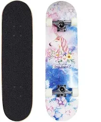 SKATEBOARD   Pro Dreambeauty 31 in 7 Layer Maple Wood Double Kick Concave Design