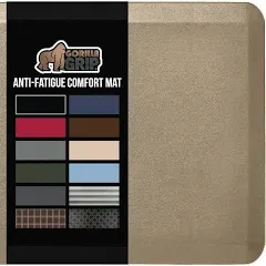 Anti Fatigue Mat | Gorilla Grip Taupe / 24" x 17"