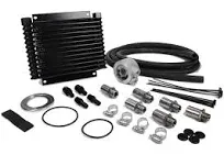 Derale Plate & Fin Engine Oil Cooler Kit