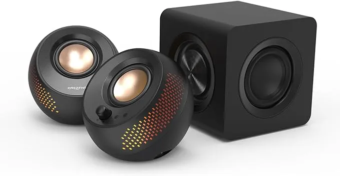 Creative Labs Pebble X Plus 2.1 Channel USB Type-C Computer Speakers