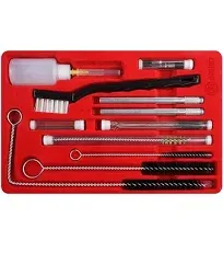 Professional 23 Pcs Set Cleaning Kit for Cleaning Spray Guns, Suction, Gravit..