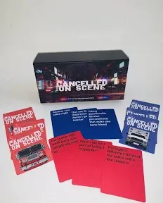 Cancelled On Scene Card Game - Adult Game Night - Gift for EMS, Firefighters, First Responders, & Health Care Workers - Group Paramedic Board Game