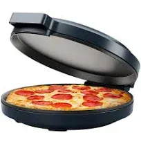 Chefman Everything Maker 12” Countertop Electric Pizza Oven - Midnight, New